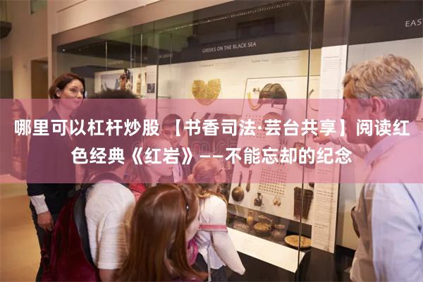 哪里可以杠杆炒股 【书香司法·芸台共享】阅读红色经典《红岩》——不能忘却的纪念